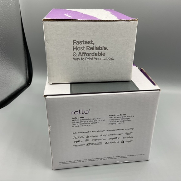 Rollo X1038 USB Thermal Shipping Label Printer Commercial Grade 4x6 Labels - Picture 4 of 4